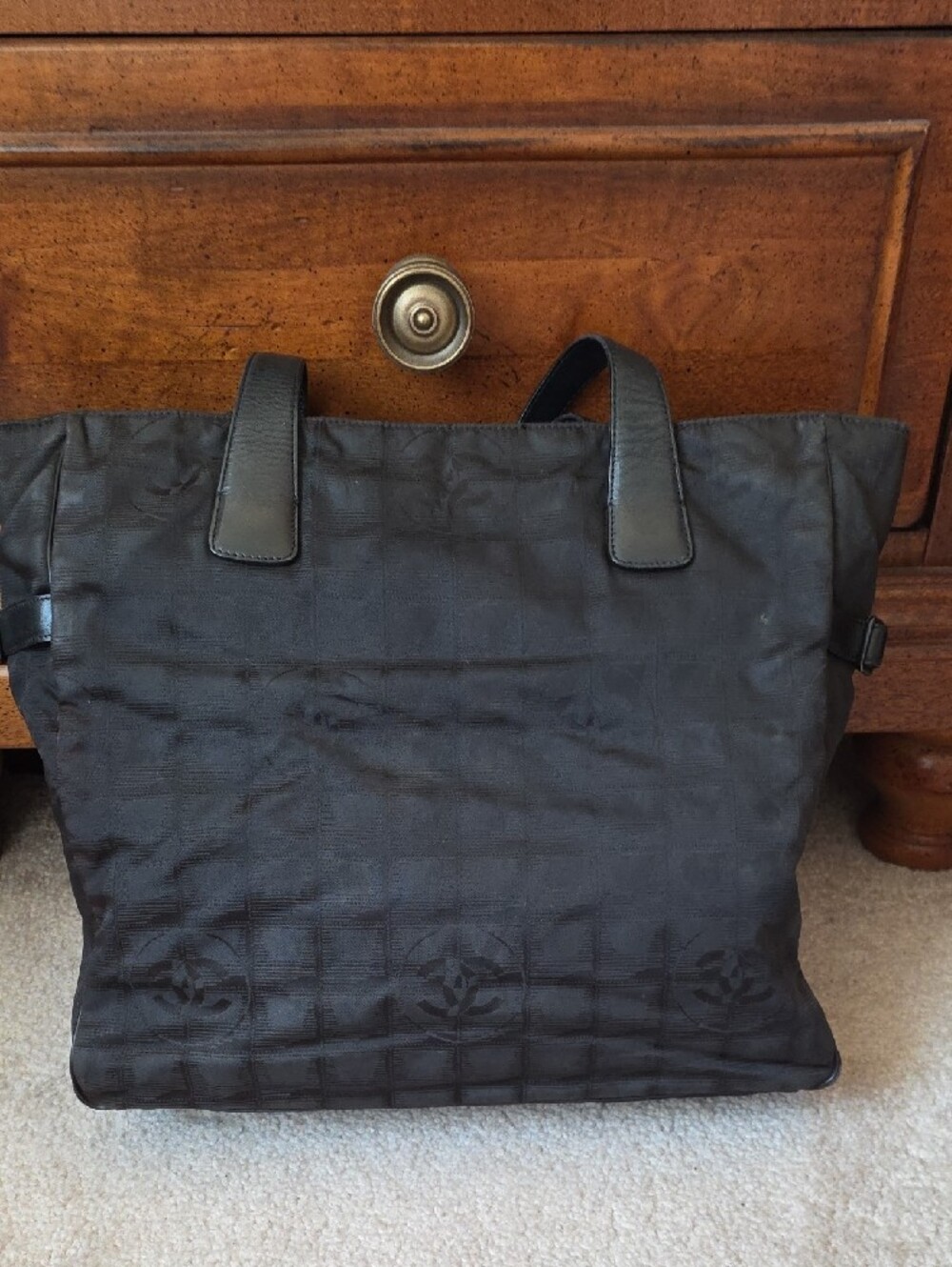 CHANEL Travel Line Nylon Tote Bag - Picture 4 of 11